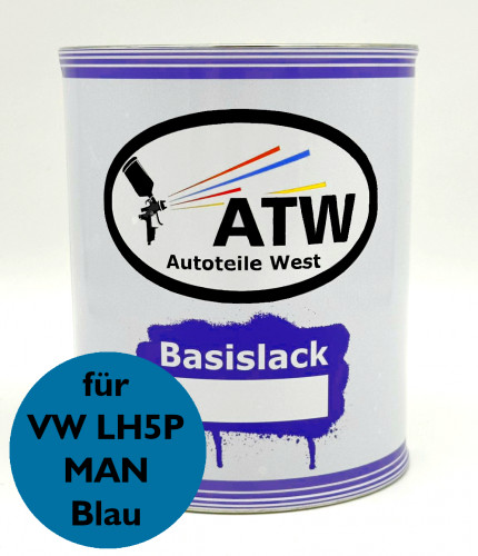 Autolack für VW LH5P MAN Blau